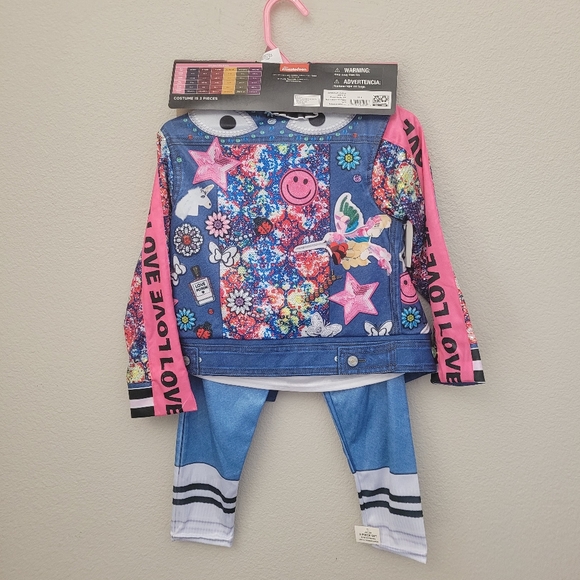NWT Nickelodeon "That-Girl Lay-Lay" Girl's Halloween Costume 3 Piece S (6-6×) - Picture 6 of 9